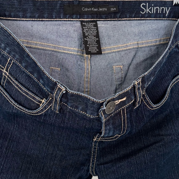 Woman’s Calvin Klein Retro 80s, Skinny Fit Jeans. (nwot) - Picture 6 of 9